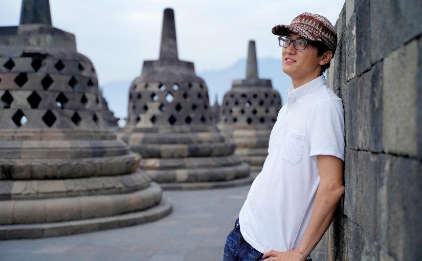 インドネシア、ボロブドゥールの旅